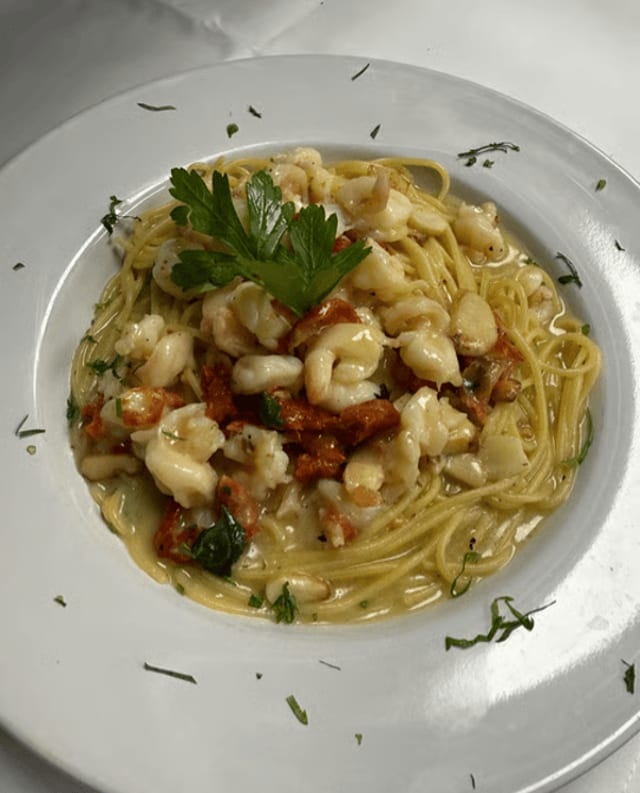 Spaghetti Mediterranean.