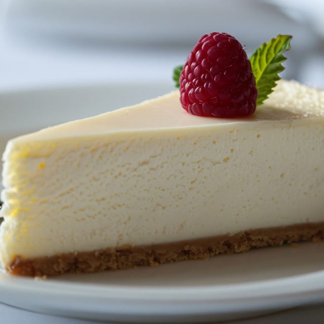 Ricotta Cheesecake.